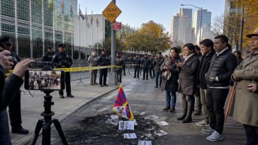 UN Shrugs as Tibetan Sets Himself Ablaze Outside Headquarters