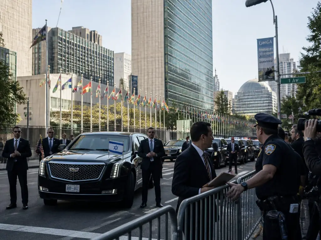 President Trump Bars NYC Arrests, Prime Minister Netanyahu Safe