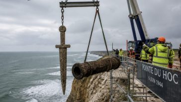 ABMC Chairman Garrett Orders $10M Rescue of Pointe du Hoc Monument