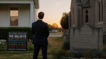 VP J.D. Vance: Leftist Yard Signs Butcher the Nicene Creed