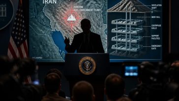 Trump Names Pickaxe Mountain, Vows Strike on Any Nuclear Site