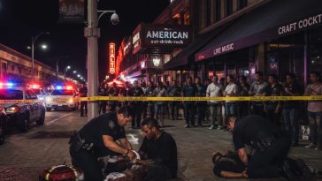 9 Wounded in Tucson; Officers Stop Suspect While Politicians Call for Laws