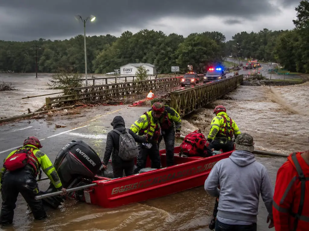 Guadalupe Flood Wave Forces Mass Rescues, Governor Greg Abbott Mobilizes