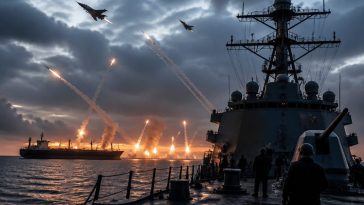 President Donald Trump vows to hit Iran hard as CENTCOM strikes