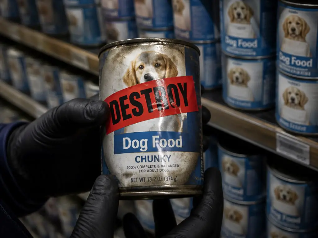 Dog Food Meant for Destruction Found on Shelves, Mars Must Explain