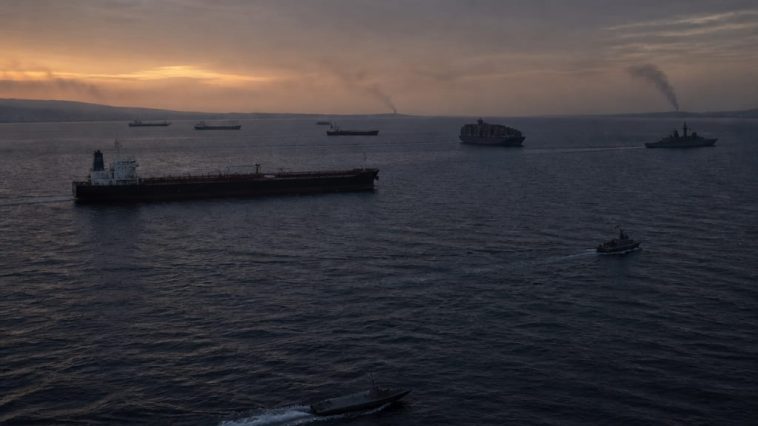 Hormuz Ship Traffic Plummets as Iran Attacks, US Strikes Back