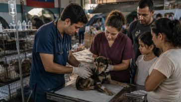 Volunteers Treat 350+ Pets in Venezuela as State Services Collapse