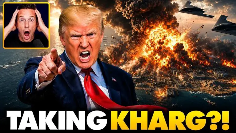 Trump Announces Shock Plan To TAKE OVER Island With 90% of Iran's Oil | END The War!