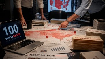 NRCC Boasts $13.7M Advantage and 36 Trump‑Won Targets 100 Days Out