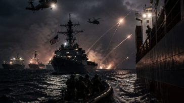 Trump Hits Iran, Enforces Blockade After Missile Threat to U.S.