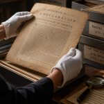 Volunteer Michael Scurr Uncovers 250-Year-Old Declaration Copy