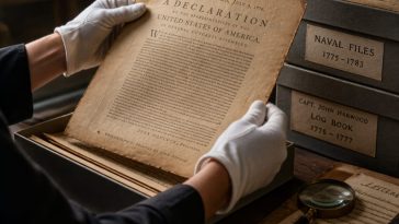 Volunteer Michael Scurr Uncovers 250-Year-Old Declaration Copy