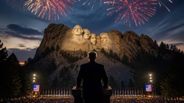 Trump’s Mount Rushmore Move: Spectacle and Pardons Win