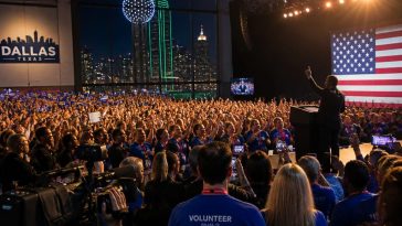 President Trump Bets Dallas Convention Will Save GOP Midterms