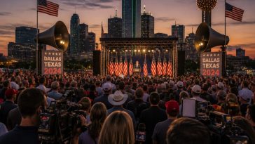 President Donald Trump Gives GOP a Midterm Megaphone in Dallas