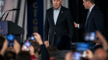 Former President Joe Biden's Stage Pause Fuels Fitness Doubts
