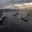 Drone Swarm Cripples Russian Shipping, Moscow Closes Kerch Strait