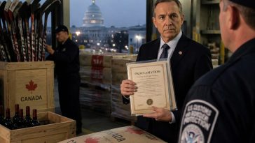 Trump Imposes 50% Tariff on Canadian Goods, Targets Hockey Sticks