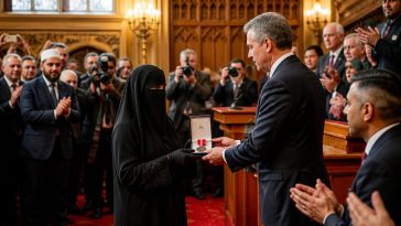 British Citizen Award Sparks Outcry Over Niqab Winner