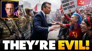Pete Hegseth DIRECTLY Confronts Psychotic Shrieking Libs PROTESTING US Military on July 4th | Pure…🔥