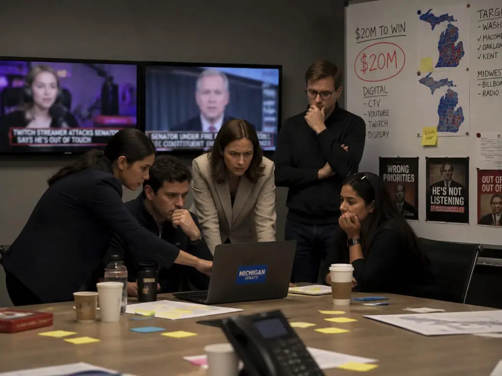 Sen. John Fetterman Warns $20M Ad Blitz if El‑Sayed Uses Hasan Piker