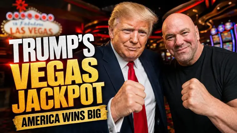 Trump and Dana White Just Fired Up Las Vegas