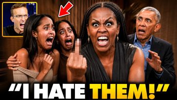 Michelle Obama Finally Tells The Dark TRUTH About Her Kids in Psychotic Breakdown Live: ‘HATE Them!’