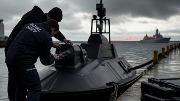 Royal Navy Drone Cameras Secretly Pinged China, MPs Demand Answers