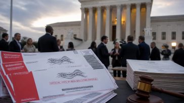 SCOTUS Clears Way for Trump's Mail-Ballot Rules, Court Fight Continues