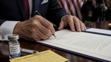 President Donald Trump Orders Smaller Vaccine Schedule, MMR Split
