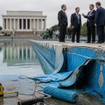 Botched Reflecting Pool Paint Job, Then a Political Witch Hunt