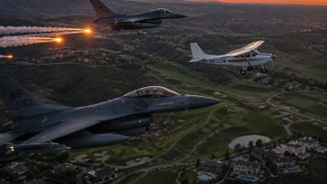 Careless Pilots Trigger F‑16 Intercepts Near President Trump