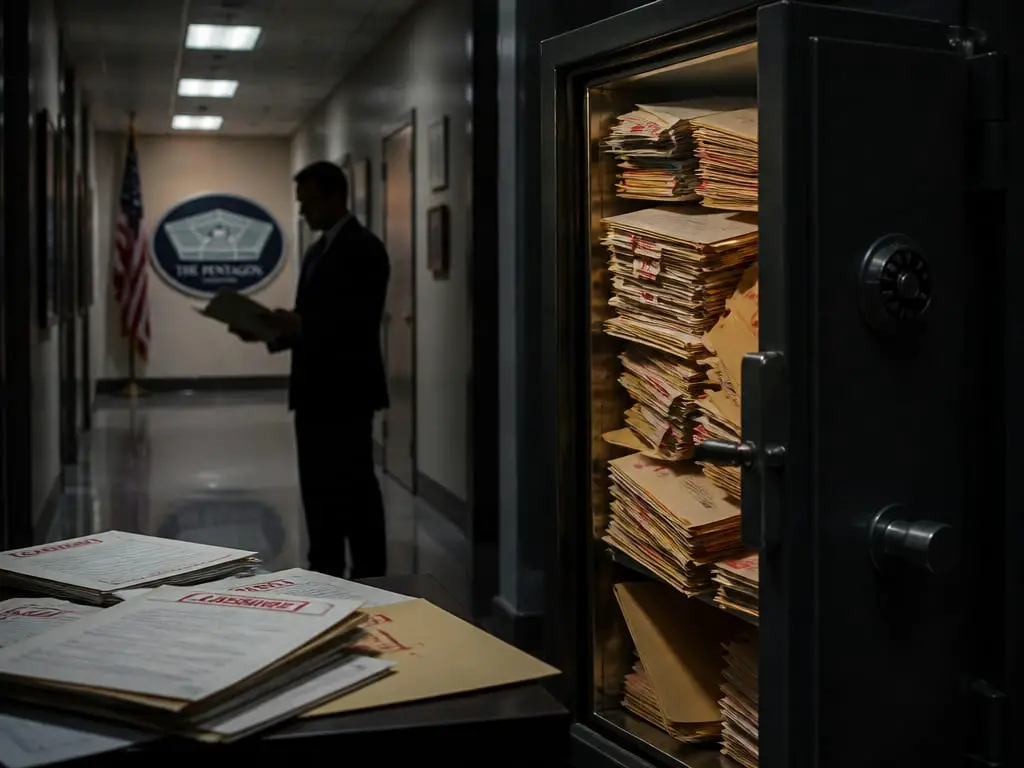Pentagon Finds Hidden Classified Files in Abbey Gate Review