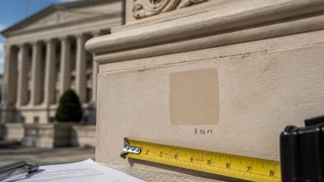 Friedrich OKs Tiny Paint Tests for President Trump's EEOB