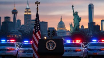 Major Cities See Violent Crime Drop as President Trump Claims Credit