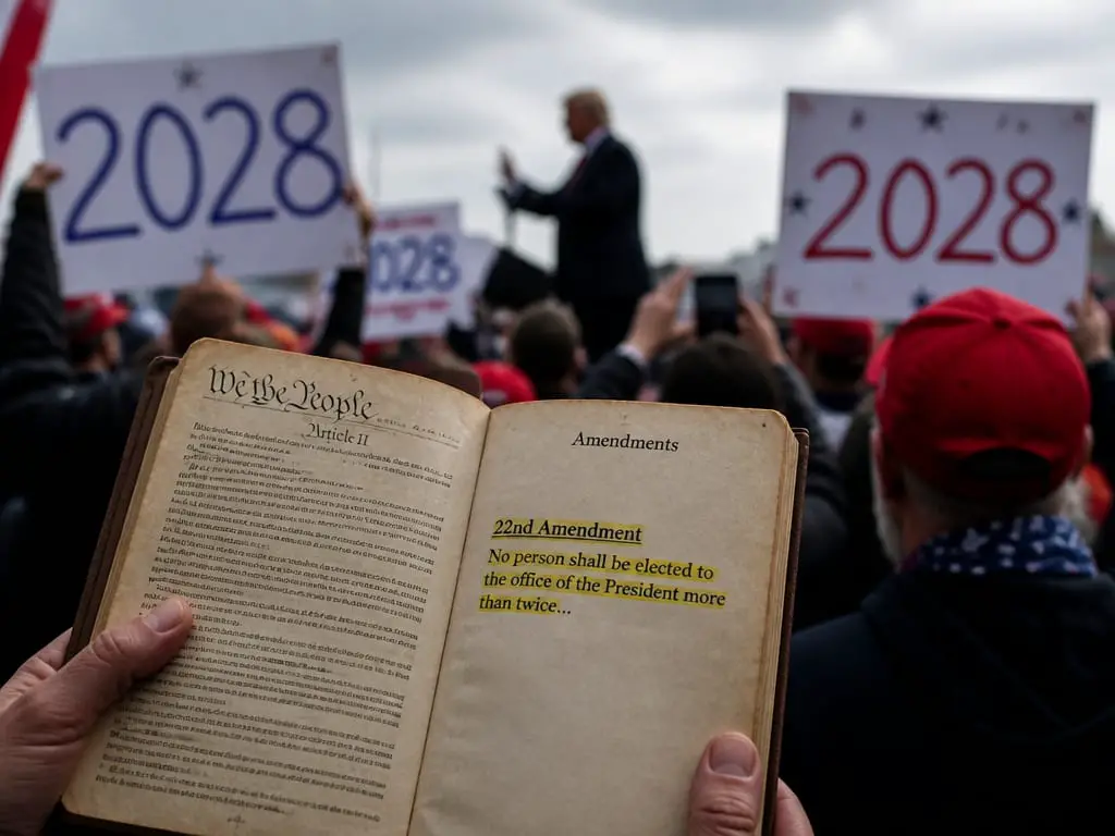 President Trump: 22nd Amendment Blocks 2028, GOP Must Move On