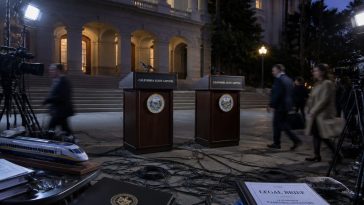 Gov. Gavin Newsom and AG Rob Bonta Silent as Rail Drops $4B Suit