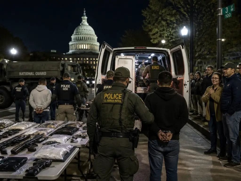 President Trump's D.C. Crackdown: 15,426 Arrests and Safer Streets