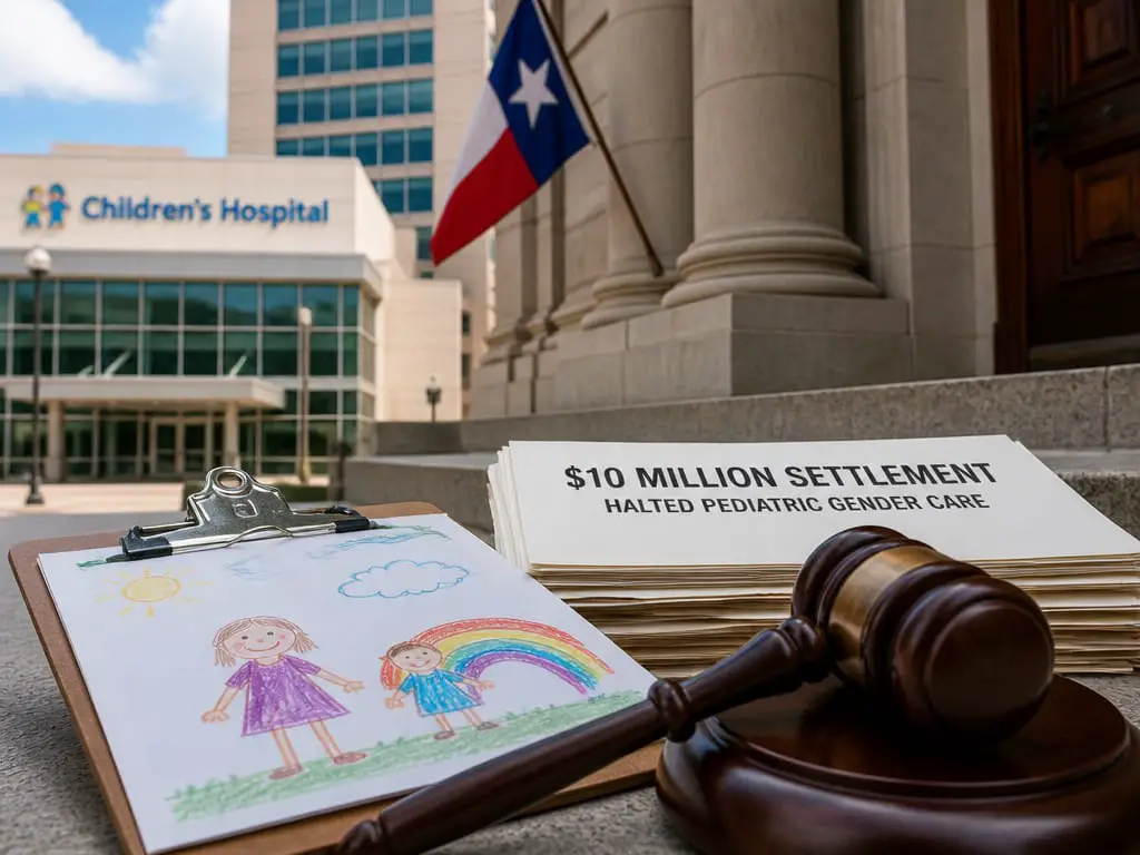AG Ken Paxton Secures $10M Deal, Stops Pediatric Gender Care