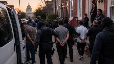 ICE Nabs 1,328 in DC-Area Sweep, Exposes Sanctuary Risks