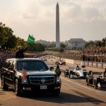 President Donald Trump Makes Mall IndyCar Race a Viral Win