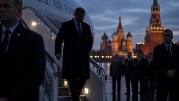 Ratcliffe Flies to Moscow and Delivers Stark Warning to Russia