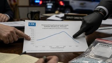 CDC: Synthetic Opioid Deaths Drop 22% as White House Credits Enforcement
