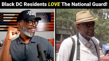 Black DC Residents LOVE Trump's National Guard Deployment!