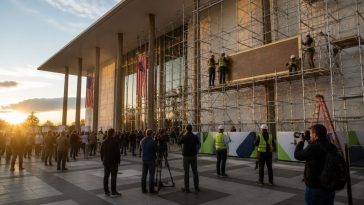 Kennedy Center Board Installs President Donald J. Trump Inscription