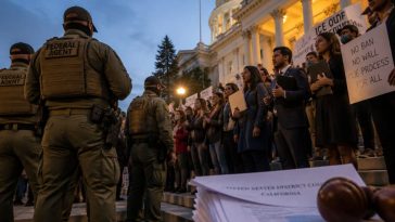 Newsom’s No Kings Act Sets Up Costly Court Battles Over ICE