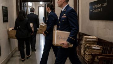 DOJ Purges Judges, Brings in JAGs to Slash Immigration Backlog