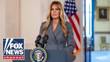 WATCH LIVE: Melania Trump delivers remarks at Fostering the Future event in NYC