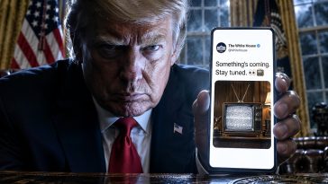 White House Posts Cryptic Cypher Video Teasing 'Emergency Broadcast' as CNN Banned, Internet BREAKS…