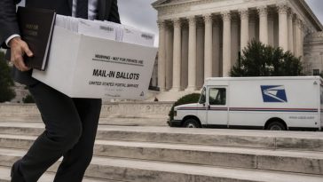President Trump Appeals to Supreme Court to Clear USPS Ballot Rule